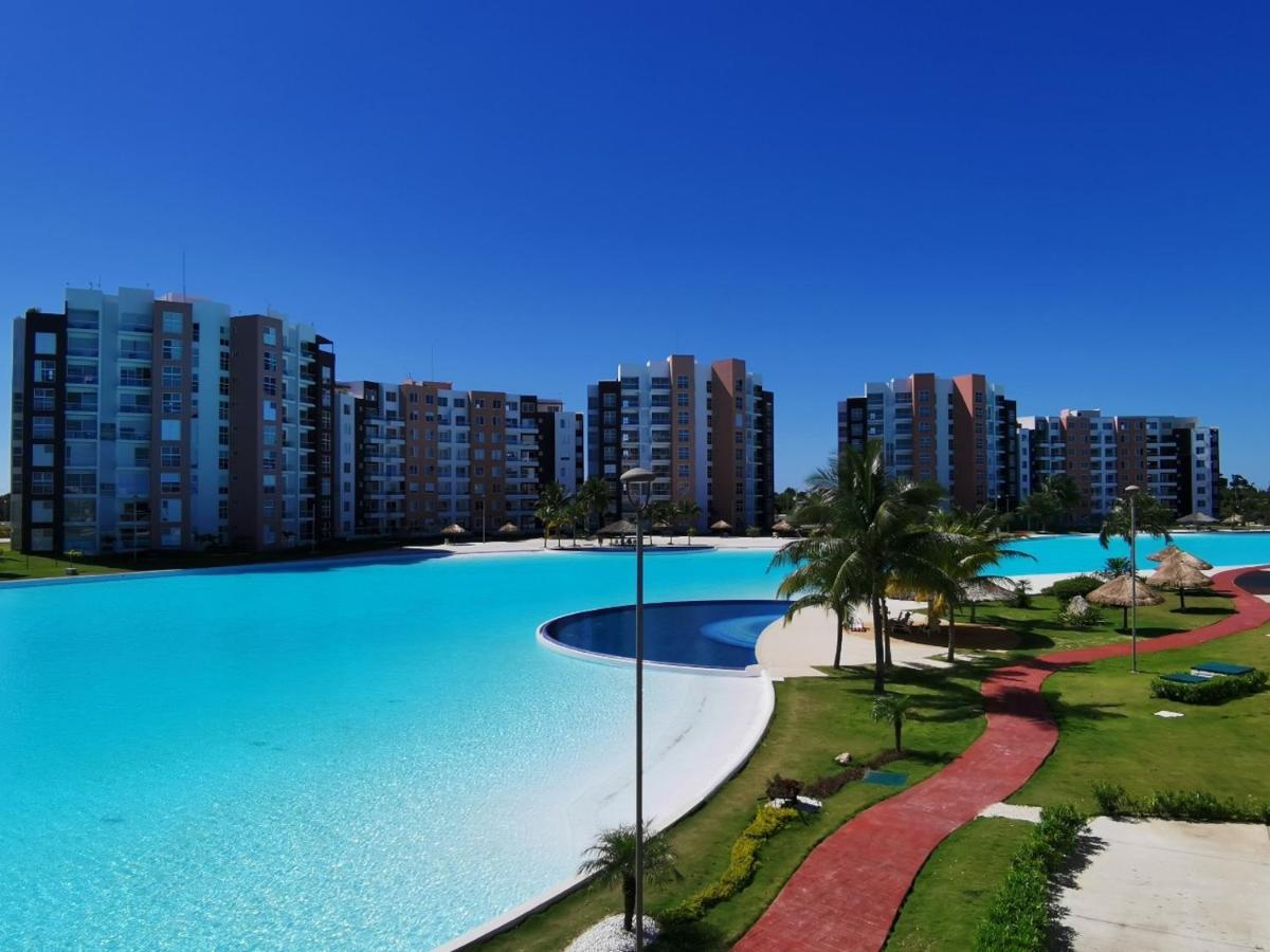 Hermoso Departamento En Dreams Lagoons Cancún Buitenkant foto