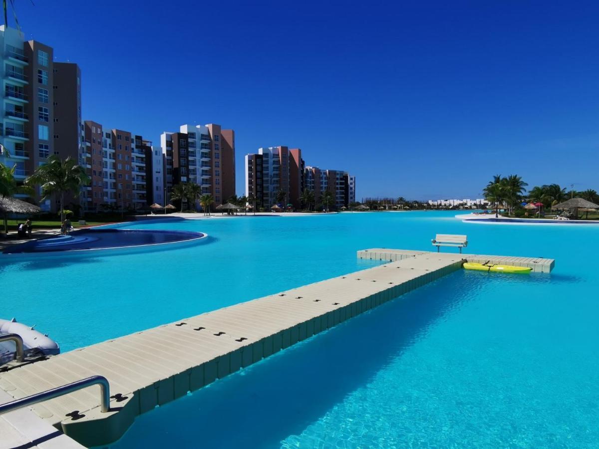 Hermoso Departamento En Dreams Lagoons Cancún Buitenkant foto